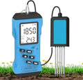 7 in 1 Soil Tester, Digital PH Moisture Nutrient Conductivity EC Meter, High Accuracy NPK Fertility Test for Gardening