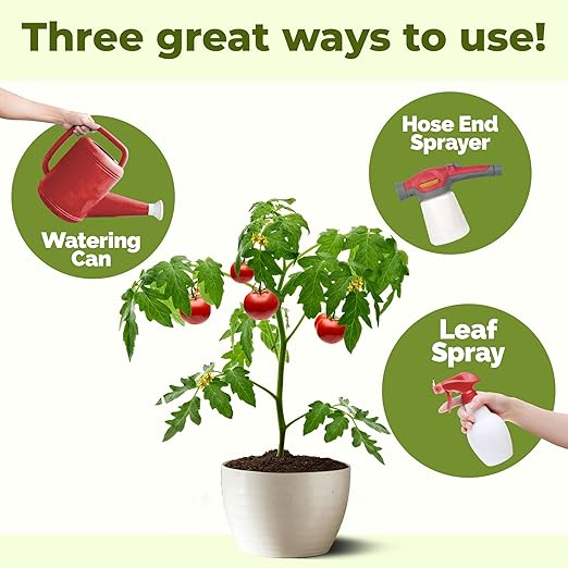 Vegetable Fertilizer, Complete Liquid Vegetable Plant Food, 1 Gallon (128 oz)