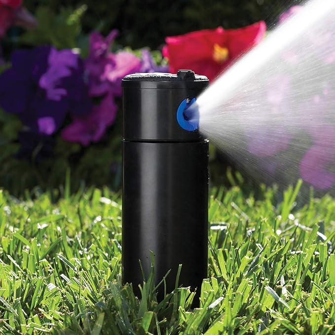 Hunter PGP-ADJ 3/4" Rotor Sprinkler,Adjustable 40°– 360° Arc,Gear Drive,4" Pop Up Sprinkler,Lawn Irrigation Head,22–52 ft Spray Distance,Preinstalled 3.0 GPM Nozzle,(Pack of 24)