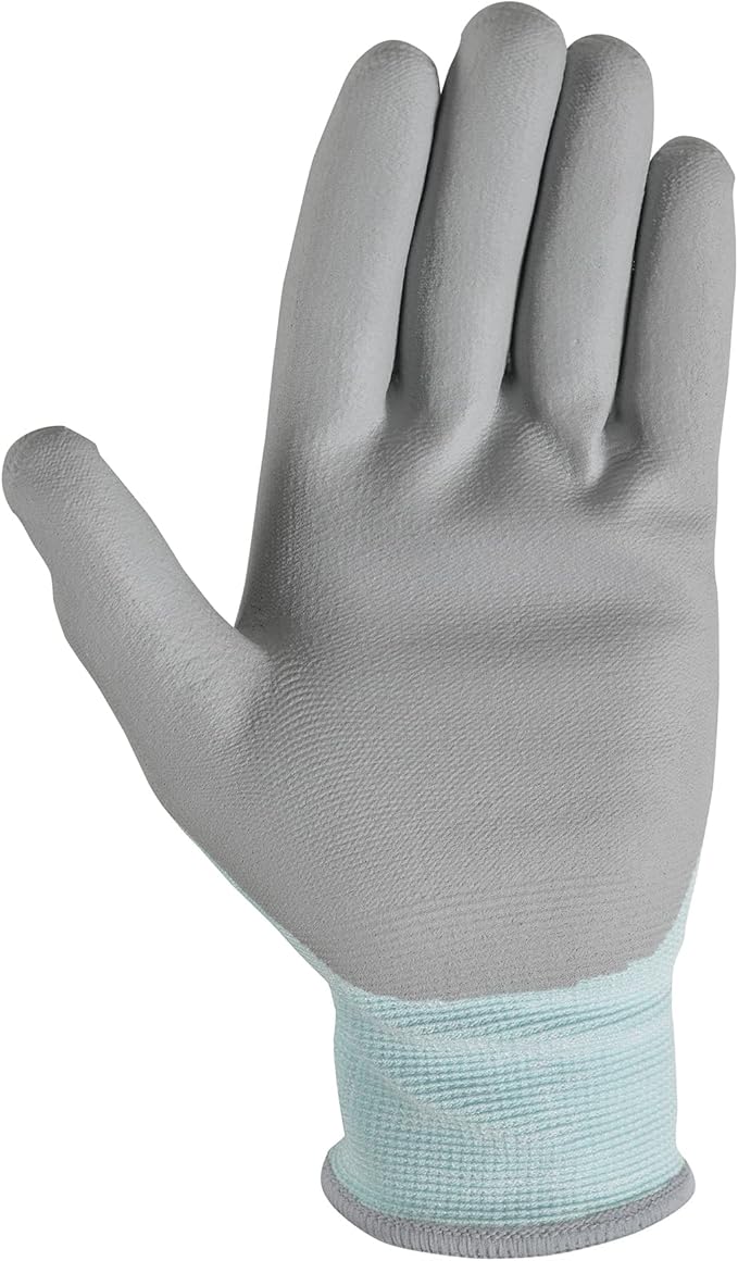 Wells Lamont Women's COOLMAX PU Coated Work Gloves, Large (500L)