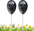 WNJ 2 Pack Soil Moisture Meter, Plant Water Monitor, Lawn Moisture Meter，Soil Hygrometer Sensor for Gardening, Farming, Indoor and Outdoor Plants (Classic Black)