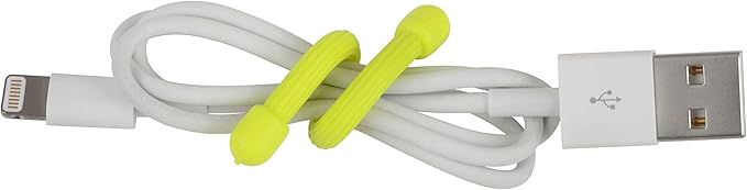 Nite Ize Original Gear Tie - 3-Inch Reusable Rubber Twist Tie - Reusable Gear Ties - Electric Cord Organizers - Twist Ties for Cords - Reusable Zip Ties - Assorted Colors, 3-Inch, 24 Pack