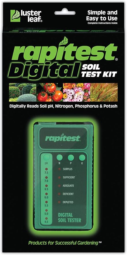 Luster Leaf 1605 Rapitest Digital Soil Testing Kit, Model: 1605, Home/Garden & Outdoor Store