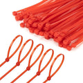 8 Inch Red Zip Tie 1000 PCS, 40 Lbs - Small to Medium Zip Tie, Nylon PA66 UV Resistant Cable Tie Heavy Duty for Indoor and Outdoor Use - Ideal for bundling and securing objects