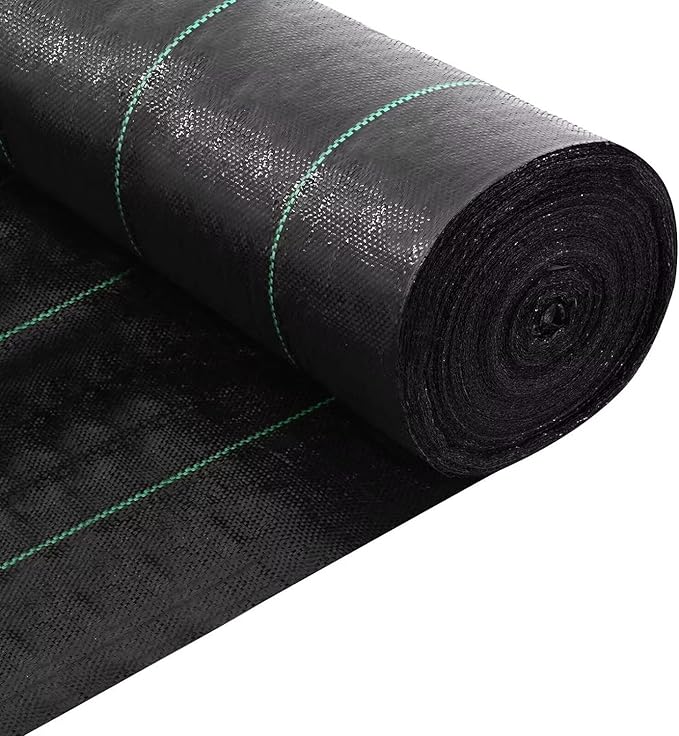 forimo Driveway Fabric, 13x65 ft Road Fabric Commercial Barrier Fabric, Landscape Fabric Heavy Duty 5OZ French Drain Fabric for Erosion Control,Landscape Fabric,Construction Projects