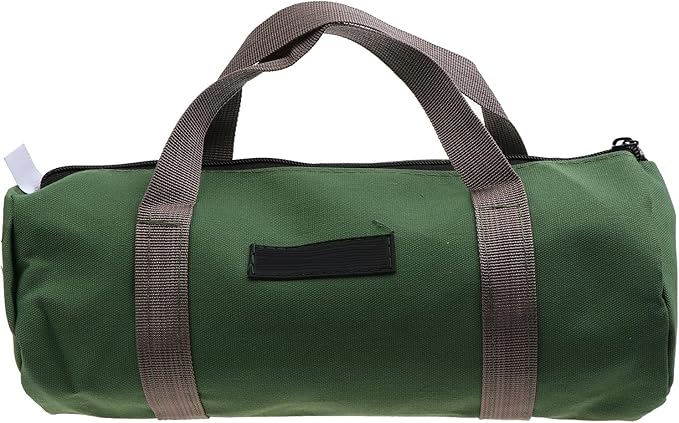 Wide Mouth Tool Bag Heavy Duty Capacity Handbag Portable Multi-function Tool Bag For Storage Wrench Screwdrivers Tool Storage Garden Tool Storage Organizer Hardware Accessories Storage