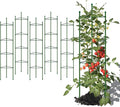 G-LEAF 6 Pack 5ft Tomato Cage for Garden Plant Support, Garden Stakes Tomato Cage, Tomato Cages Plant Stakes for Climbing Plants