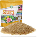 Ammonium Sulfate Fertilizer AMS 21-0-0 +24% Sulfur - Made in USA Plant Food for Fruit, Vegetables, Acid Loving Plants Soil Acidifier to Lower pH in Alkaline Soil