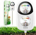 2-in-1 Moisture Meter for Plants, Soil Moisture Meter & PH Tester, Large Dual-Screen Soil Test Kit, Essential Garden Tools for Indoor/Outdoor Garden, Lawn, Farm, No Battery Needed