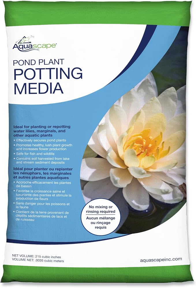 Aquascape 89002 Pond Plant Potting Media 10 Lbs for Pond Water Feature and Garden