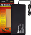 iPower 8 by 18-Inch 24W Reptile Heat Mat, Under Tank Warmer Terrarium Heat Pad for Turtles Lizards Frogs and Other Small Animals, Multi Sizes