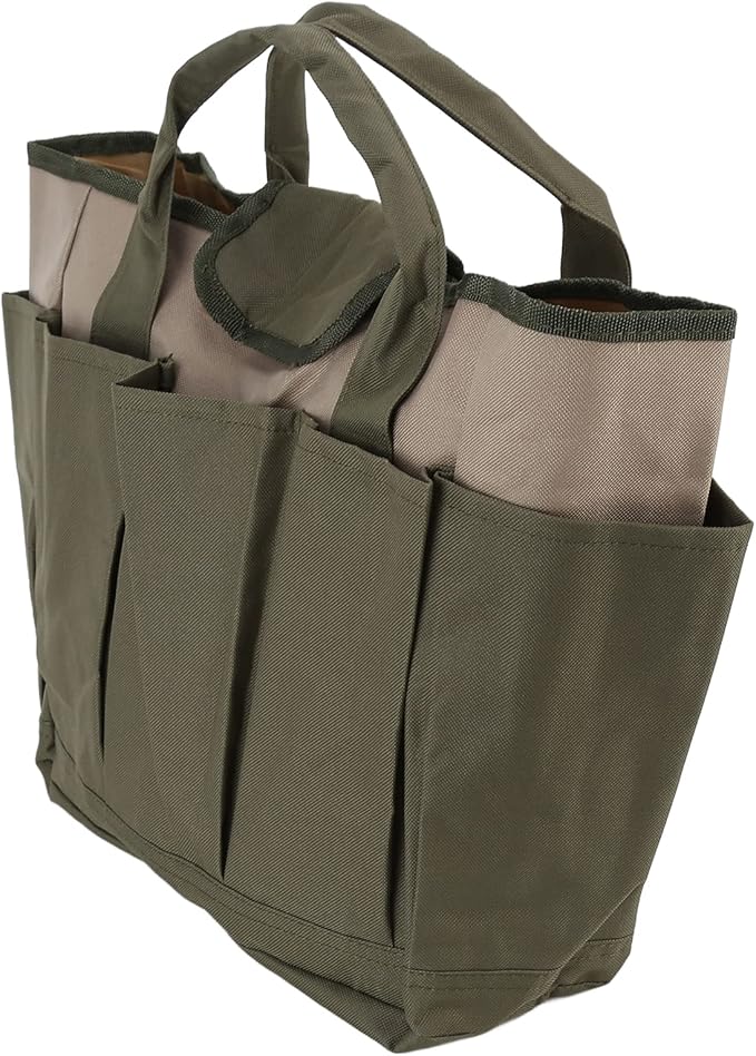 Garden Tools Sto, L Ox Cloth Gardening Tool Tote, Multifunctional Portable Gardening Sto with Multiple s for lng Hand Tools,