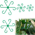 4pcs Plant Stem Support, Climbing Houseplant Leaf Support Ring Plant Climbers Stem Holders Plants Climbing Rack Plant Flower Gardening Growth Cultivation Accessories Tools(Green)