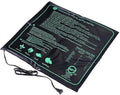 MECCANIXITY Plant Heating Mat Heating Pad 20.67" x 19.69" US 110V/120V Waterproof Warm Heat Mat for Nursery Starting Indoor Plant