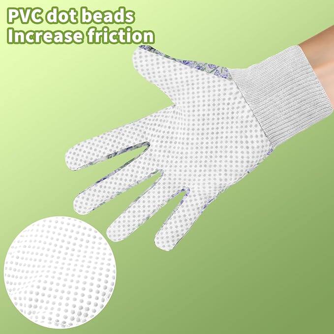 Women's Gardening Gloves Weeding and Thorn Resistant Work Gloves for Digging Planting Pruning Raking-Grown