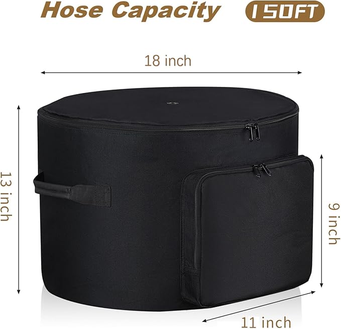 Garden Hose Holder storage bag, Hose pot protection bag, Storage bag for Garden tools, RV Hose Storage Bag, water hose holders bag for outside or inside, Storage bag for garage, warehouse