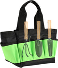 Gardening Tool Organizer - Multi Compartment Equipment Bag, Rugged Outdoor Storage Pouch, Yard Camping Park Accessories, Beach Gardening Utility Carrier, Heavy Duty Tool Kit Holder