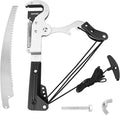 BAYTORY Extendable Tree Pruner Shears Head and Saw without Pole, High-Altitude 4 Pulleys Save Half of Your Effort, Pruning Trimmer Clipper for Plant Gardening Trimming Tool