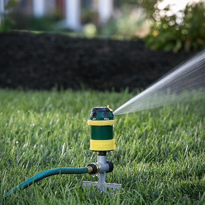 Melnor 65161AMZ 6 Pattern Rotary Sprinkler w/Spike