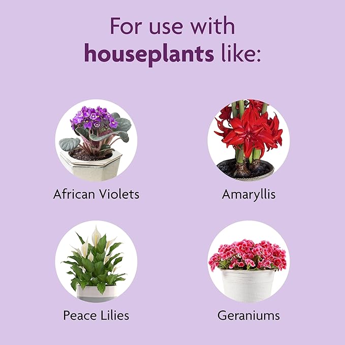 Miracle-Gro Blooming Houseplant Food - Fertilizer for Indoor Plants, 8 fl. oz.