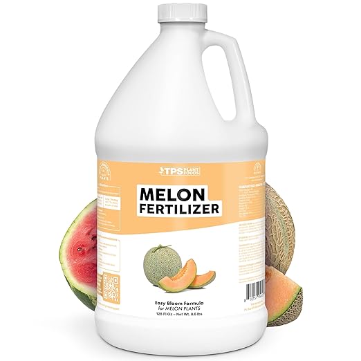 Melon Fertilizer – Liquid Plant Food for Bigger Melons, Stronger Vines & Better Fruit Development, 1 Gallon