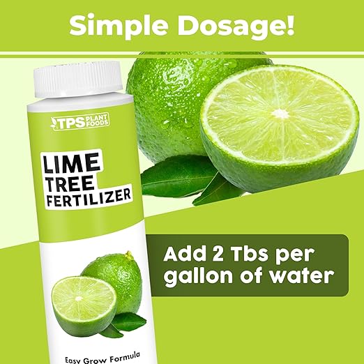 Lime Tree Fertilizer for All Lime and Citrus Trees, Liquid Plant Food 8 oz (250mL)