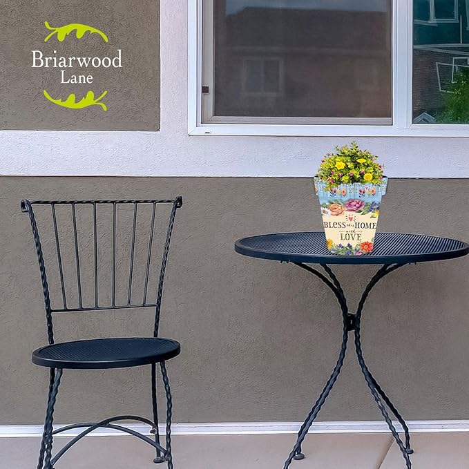 Briarwood Lane Bless This Home with Love Small Planter