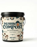 Mushroom Soil Compost Pail, Organic Nutrient-Rich Garden Soil for Vegetables, Flowers, Raised Beds, Lawn & Planting Mix (6 lb)