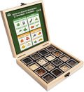 Lush&Dew Save Bees Garden Seed Bank, Gardening Gift for Women Men,16 Varieties Non-GMO Heirloom Pollinator-Friendly Flower Herb Seeds Kit, Planting in Raised Beds Outdoors, Milkweed Poppy Lupine
