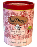 TeaDrops Bio Organic Rose Fertilizer – Makes Easy Liquid Flower Food (16 Count) Make up to 32 Gallons - Use in Watering Can - Premium Formula - Custom Made in USA