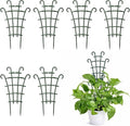 6 Pack Stackable Plant Support for Indoor Gardening, Plant Trellis Indoor, Trellis for Potted Plants, Vertical Growth Solution for Climbing Plants, PP Material Indoor Plant Trellis for Potted Plants