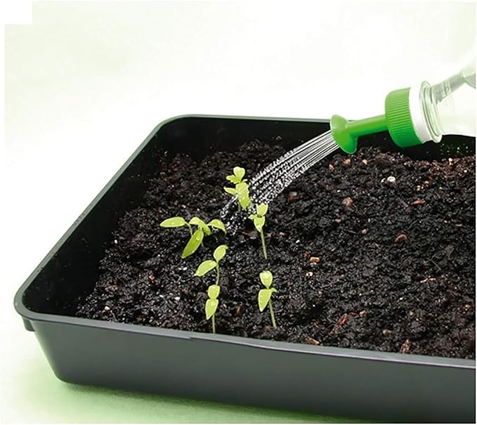 Sanyuan 5 Pack Watering Can with Coke Bottle Cap Sprinkler for Plants and Pots - Indoor Nursery and Bonsai Gardening