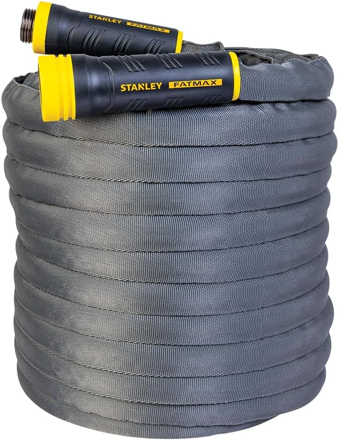 FATMAX® 75 ft x 5/8 in Heavy-Duty EXOJACKET® Fabric Garden Hose - BDS7390