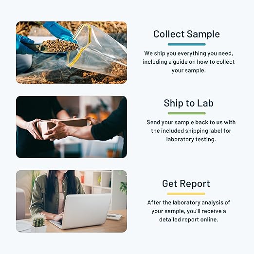 Advanced Soil Test Kit by SimpleLab | Soil Quality Tester for 16 macronutrients and micronutrients, parameters Like pH, Boron, Iron, and Phosphorus | Soil Testing Kit for Soil Health