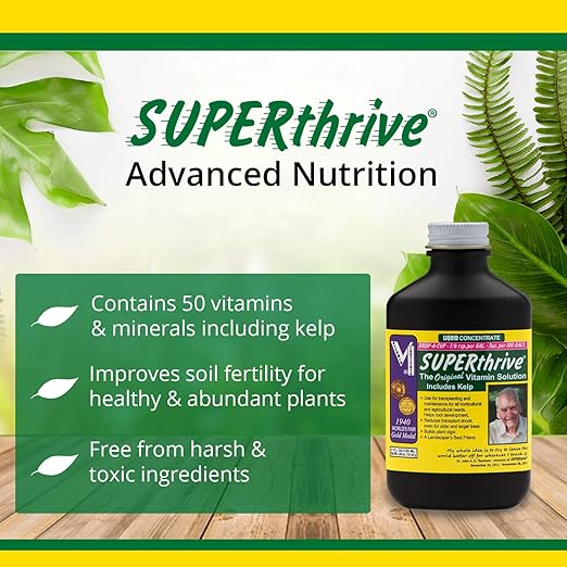 SUPERthrive The Original Vitamin Solution - Liquid Concentrate, May Add to Any Fertilizing Program, 4 fl. oz.