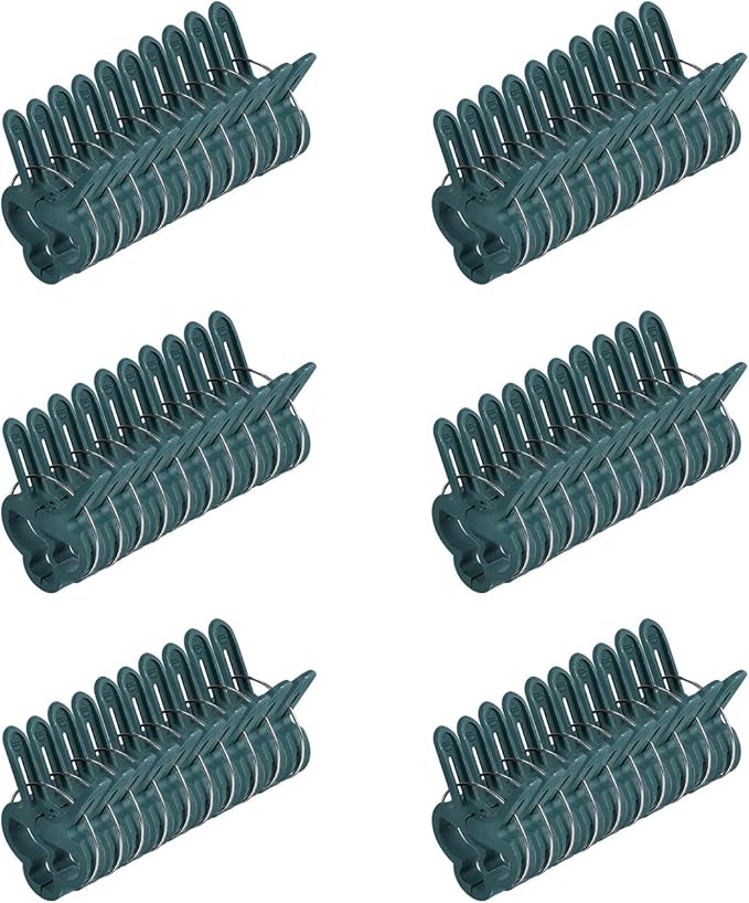 Plant Clips for Climbing Plants, Tomato Clips and Garden Clips for Vine Support, Plant Support Clips for Tomatoes and Garden use(Green, 60 Small)