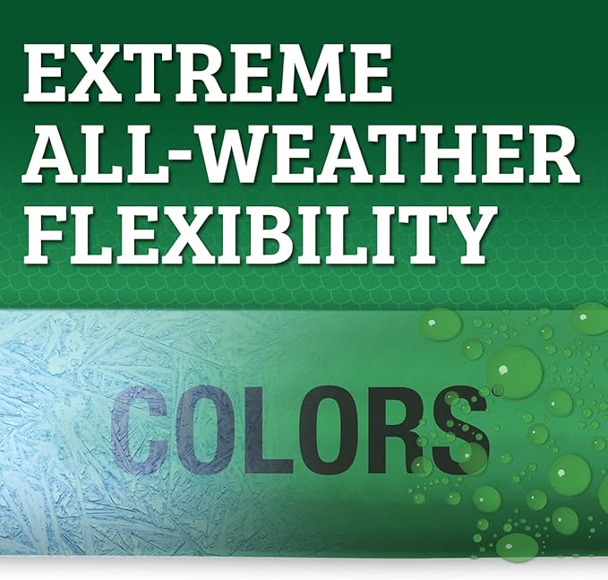 Flexzilla Colors Garden Hose 5/8 in. x 75 ft., Lightweight All-Weather Water Hose, Durable and Flexible, Leak-Free Connections, Forest Green