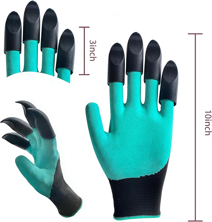 Gardening Gloves with Claw,Planting Waterproof Gardening Gloves,for Digging in The Garden,