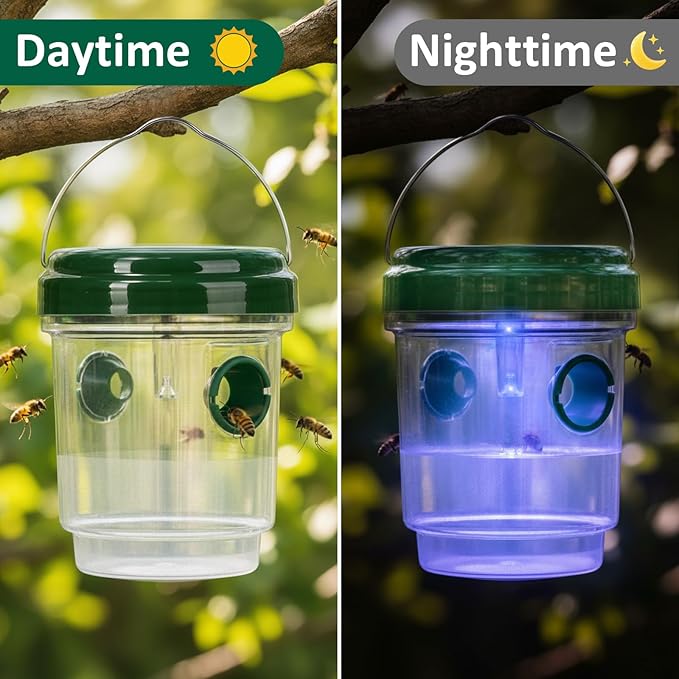 3 Pack Wasp Traps Outdoor Hanging