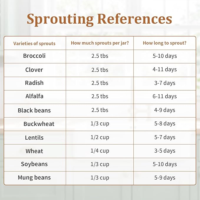 Seed Sprouting Kit with Radish 80g, 2 Large Wide Mouth Mason Jars with Sprout Lids, Blackout Sleeves, Drain Tray, Stainless Steel Stand, Sprouts Growing Kit for Growing Bean Alfalfa Sprout Seeds