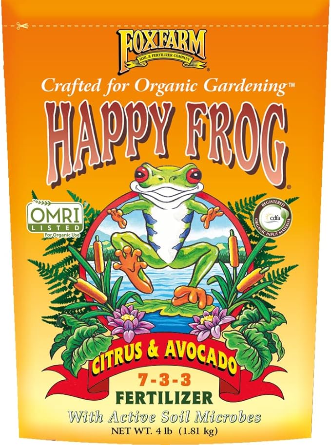 Fox Farm Happy Frog® Citrus & Avocado Fertilizer, 4 lb Bag