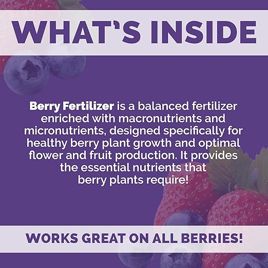 Bloom City's Organic Berry Best - Blueberry & Strawberry Fertilizer - Berry Organic, Gallon (128 oz)