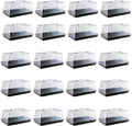 10x20 Humidity Dome with Plant Propagation Trays – 20 Pack - Clone Tray with Humidity Dome for Gardening, Seedling, Microgreens, Germination, Cloning, Soil, and Hydroponic Horticulture
