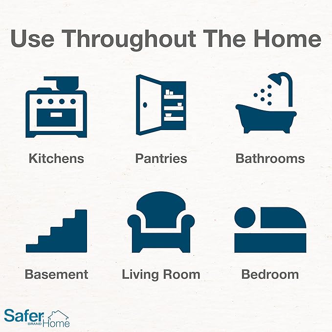 Safer Home Indoor Ready-to-Use Spray - Made with Natural Oils - 24 fl oz - SH110 - Quickly Kills Ant, Fly, Roach, Spider, Silverfish & Flea Indoors - No Harsh Chemicals