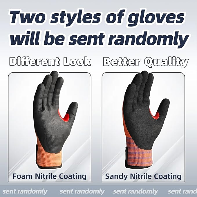 Schwer FreezeGuard-X Winter Work Gloves for Men and Women, ANSI A9 Cut Resistant Gloves for Extreme Protection, Freezer Glove With Super Grip, Thermal Insulated, PM3326-W (L,2 Pairs)