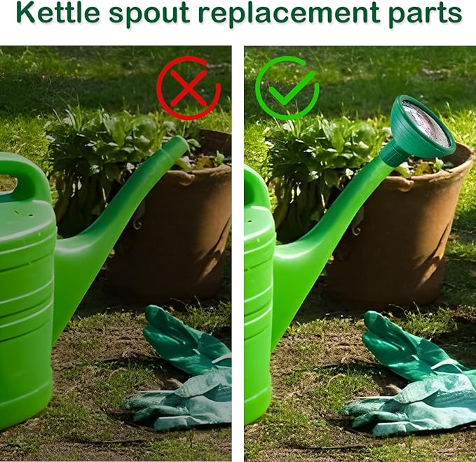 2 Pcs Watering Can Rose Head Replacement, Garden Watering Can Sprinkler Head for Most Garden Watering Cans