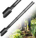 LLARGUEST Post Hole Digger, Fence Post Puller Shovels for Digging Hole Digger for Plants,57 Inch Grey Heavy Duty Metal Digging Tools for Transplant Camping Gardening