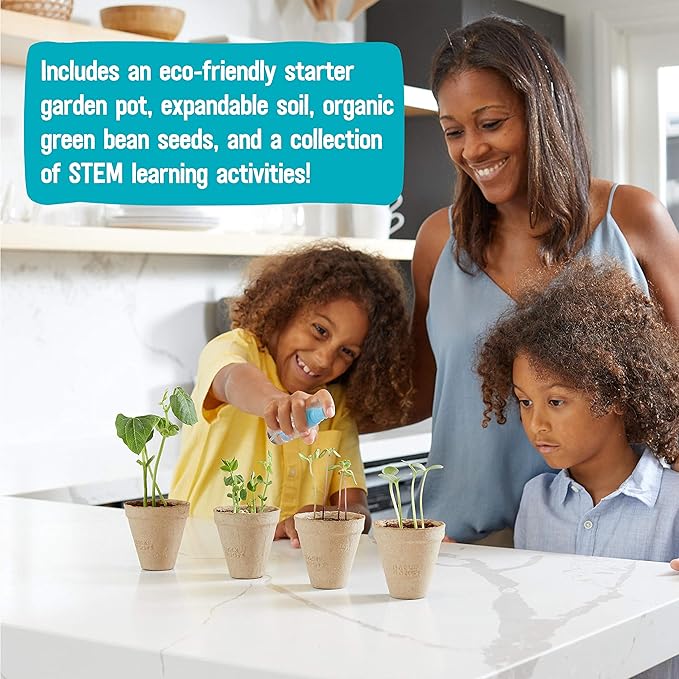 Back to The Roots Kids Science Grow Kit - 2 pk Bean and Watermelon