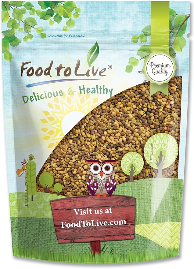 Food to Live - Antioxidant Mix of Sprouting Seeds, 5 Pounds — Broccoli, Clover, Alfalfa, Kosher, Raw, Vegan