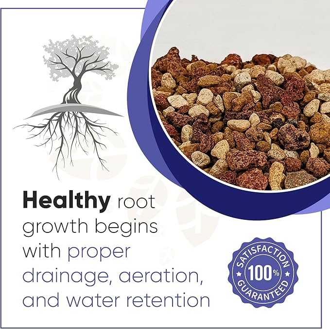 Bonsai Outlet Premium Bonsai Soil - Tinyroots 2.5 Gallon Bag of Soil Blend for Finished Bonsai, Ideal for Water Retention and Root Development, Made from Genuine Akadama, Red Lava Rock and Pumice